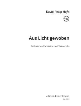 Aus Licht gewoben 