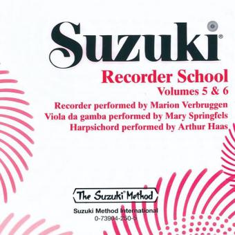 Suzuki Recorder School 5 & 6 