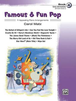 Famous & Fun Pop, Book 4 