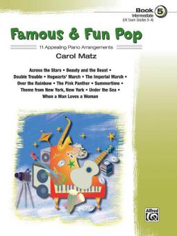 Famous & Fun Pop, Book 5 
