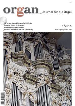 organ - Journal für die Orgel 2016/01 