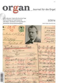 organ - Journal für die Orgel 2016/03 