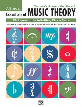 Essentials Of Music Theory: Teacher's Activity Kit, Book 3 