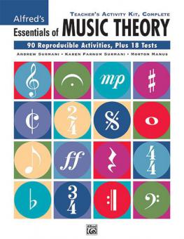 Essentials Of Music Theory: Teacher's Activity Kit, Complete 