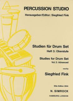 Studien für Drum Set Heft 3 