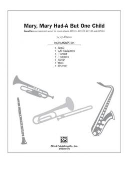 Mary, Mary Had-A But One Child Standard