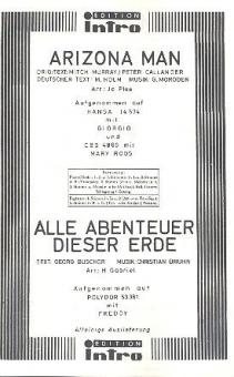 Alle Abenteuer dieser Erde 