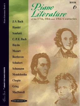 Piano Literature Of The 17th, 18th And 19th Centuries, Book 6 Download