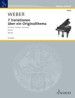 7 Variationen über ein Originalthema op. 9 WeV R.7 Standard