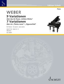 9 Variationen über das Air Russe "Schöne Minka" op. 40 WeV R. 10 - 7 Variationen über ein "Thema russo"/"Zigeunerlied" op. 55 WeV R. 11 Download
