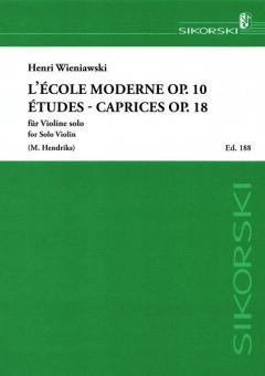L'École Moderne op. 10 - Études-Caprices op. 18 Download
