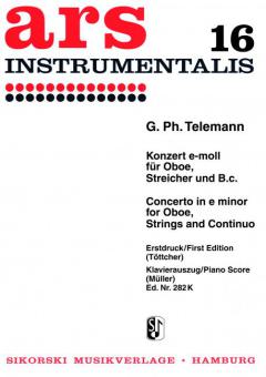 Konzert e-moll TWV 51:e1 Download
