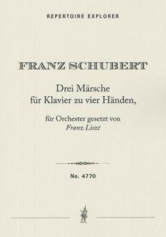3 Märsche op. 40, D819/3+5, D886/1 