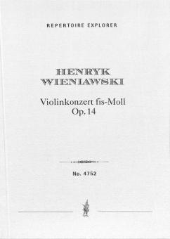 Konzert 1 fis-moll op. 14 