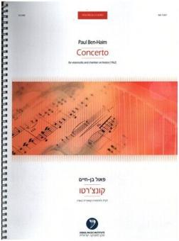 Concerto for cello and orchestra 