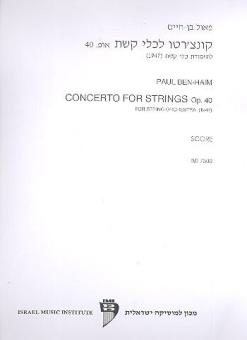 Concerto for Strings op.40 