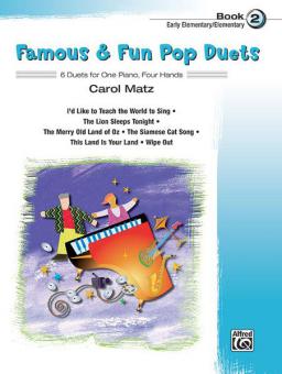 Famous & Fun Pop Duets, Book 2 