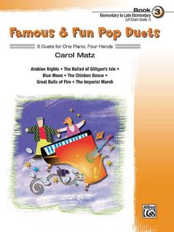 Famous & Fun Pop Duets, Book 3 