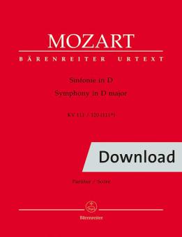 Sinfonie D-Dur KV 111, 120 (111a) Download