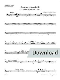 Sinfonia concertante Es-Dur KV Anh. I,9 (297b) Download