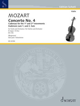 Konzert Nr. 4 D-Dur KV 218 