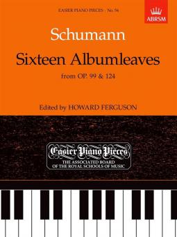 Sixteen Albumleaves, from Op.99 & 124 