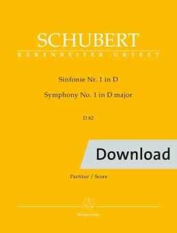 Sinfonie Nr. 1 D-Dur D 82 Download