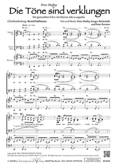 Die Töne sind verklungen 