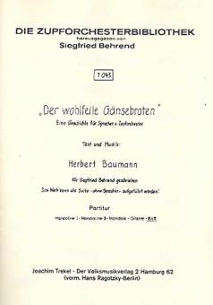 Der wohlfeile Gänsebraten 