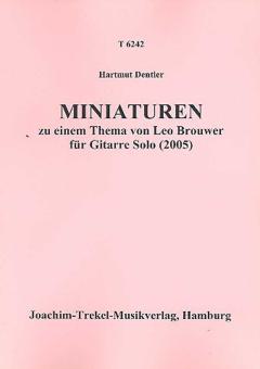 Miniaturen zu einem Thema von Leo Brouwer 