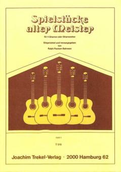 Spielstücke alter Meister 1 