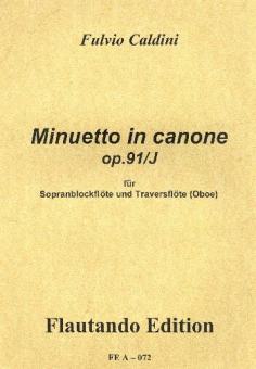 Minuetto in canone op. 91/J 