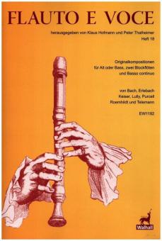 Flauto e voce 18 