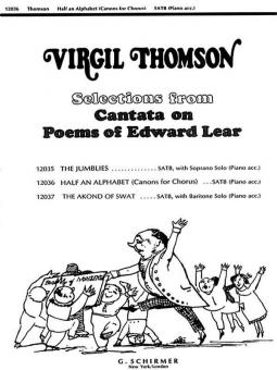 Half An Alphabet (Canons F Or Chorus) 