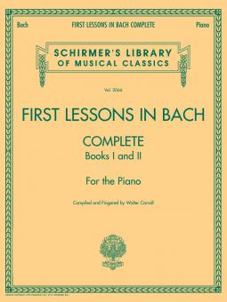 First Lessons In Bach 