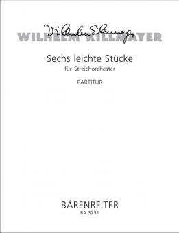 Sechs leichte Stücke für Streichorchester Streichorchester 