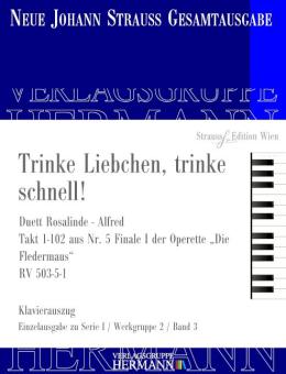Die Fledermaus - Trinke Liebchen, trinke schnell ! (Nr. 5) Download