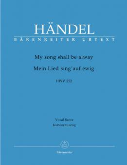 Mein Lied sing' auf ewig HWV 252 Standard