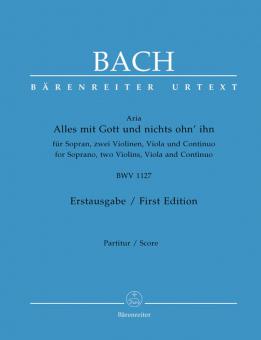 Alles mit Gott und nichts ohn' ihn BWV 1127 