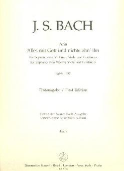 Alles mit Gott und nichts ohn' ihn BWV 1127 Standard