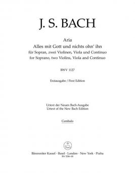 Alles mit Gott und nichts ohn' ihn BWV 1127 