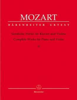 Sämtliche Werke für Klavier und Violine 2 Standard