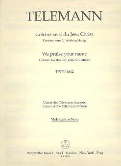 Gelobet seist du, Jesu Christ 