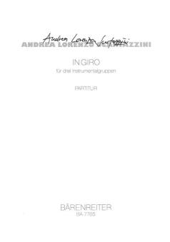 Ingiro für drei Instrumentalgruppen 