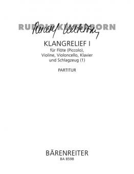 Klangrelief I 