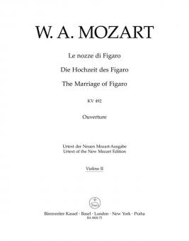 Le nozze di Figaro KV 492 Ouvertüre 