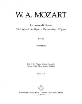 Le nozze di Figaro KV 492 Ouvertüre 