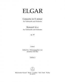 Konzert in e-Moll op. 85 