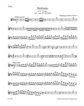Sinfonie D-Dur nach der Serenade KV 250 (248b) 
