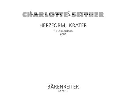 Herzform, Krater 